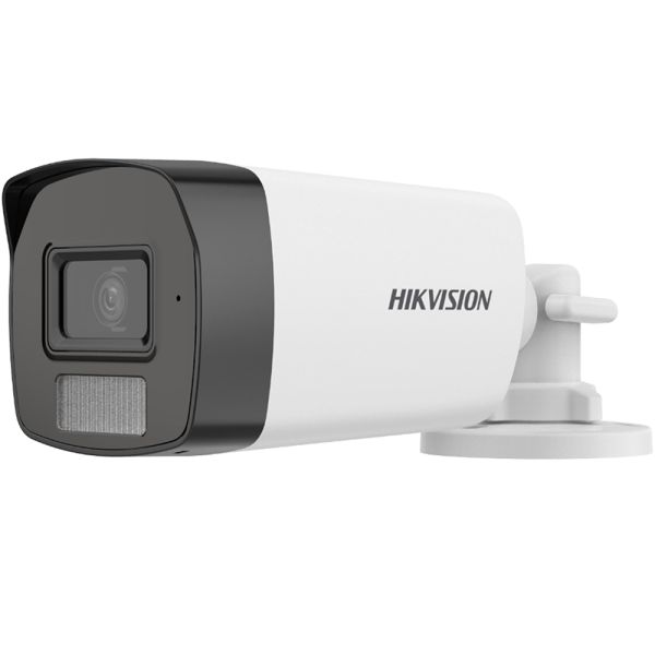 CCTV HIKVISION CAM BULLET DS-2CE17D0T-LFS DUAL LIGHT AUDIO 2 8MM MIC 40MTS IR 1080P EXT